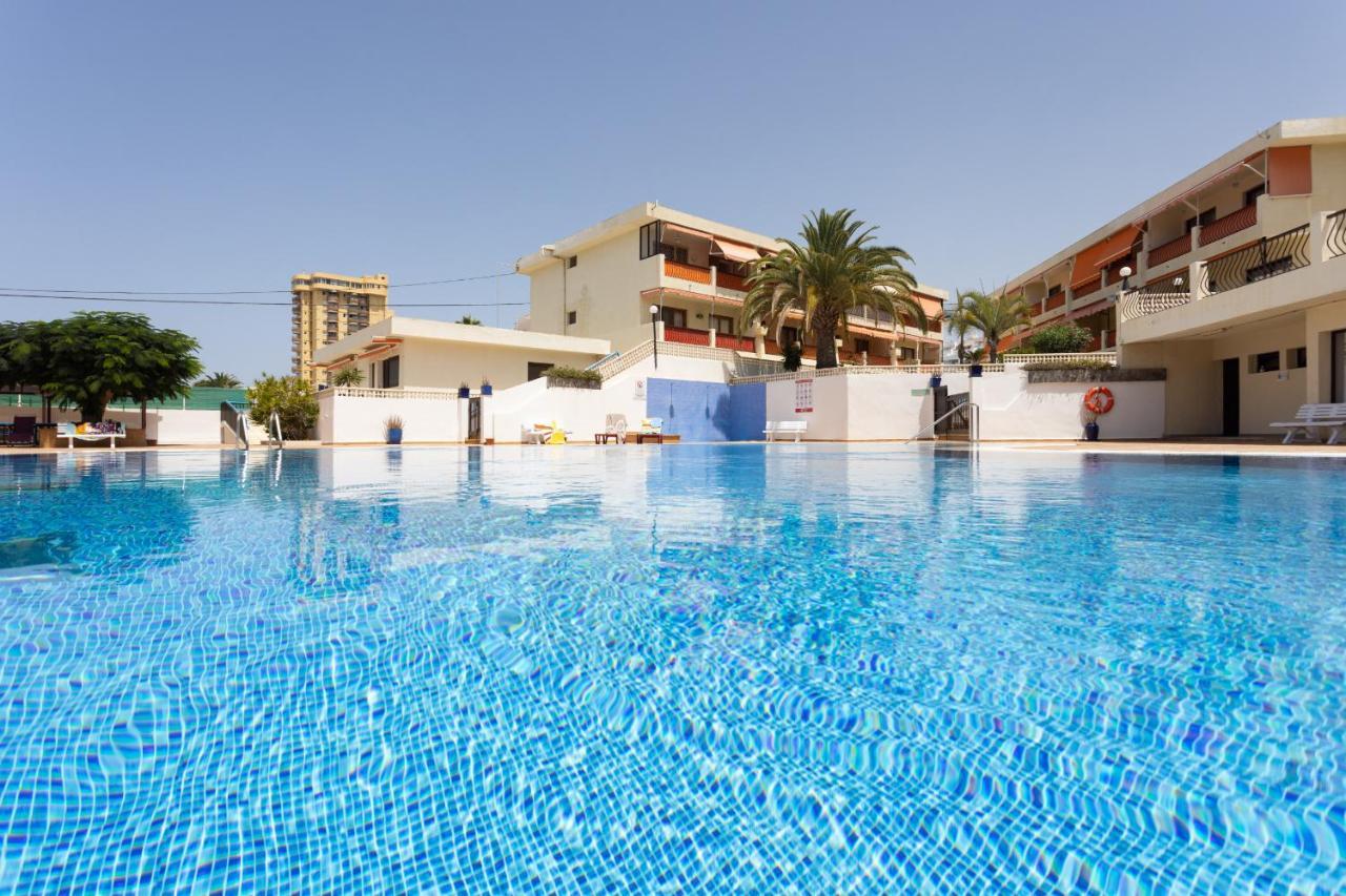 Frontline Playa Las Vistas With Pool, Parking, Sea Los Cristianos  Exterior foto