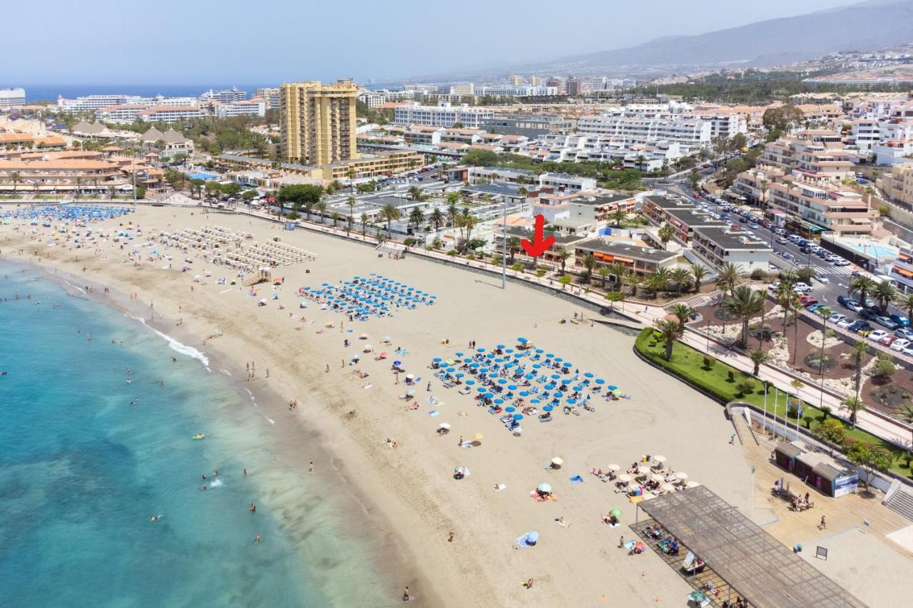 Frontline Playa Las Vistas With Pool, Parking, Sea Los Cristianos  Exterior foto