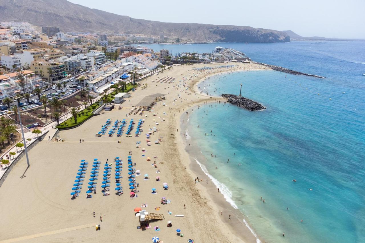 Frontline Playa Las Vistas With Pool, Parking, Sea Los Cristianos  Exterior foto