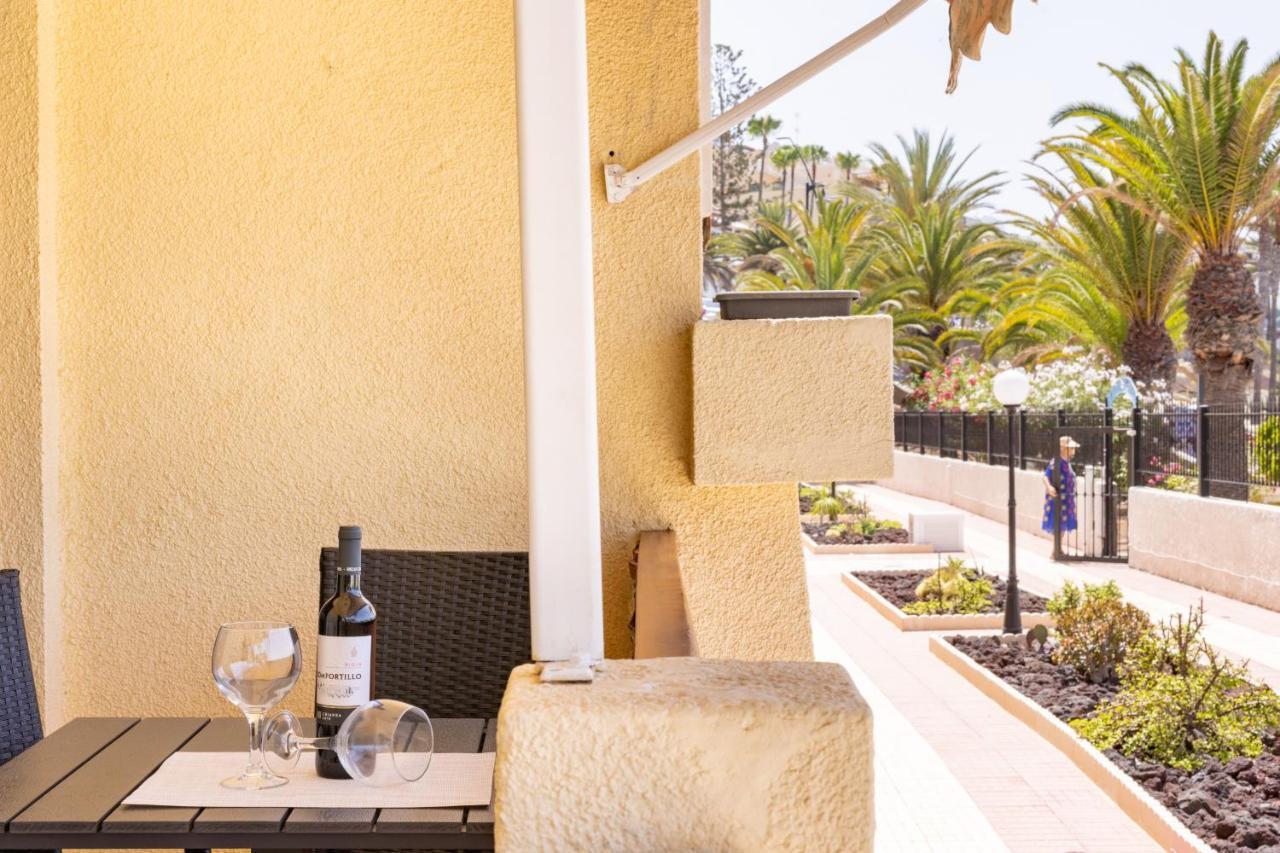 Frontline Playa Las Vistas With Pool, Parking, Sea Los Cristianos  Exterior foto