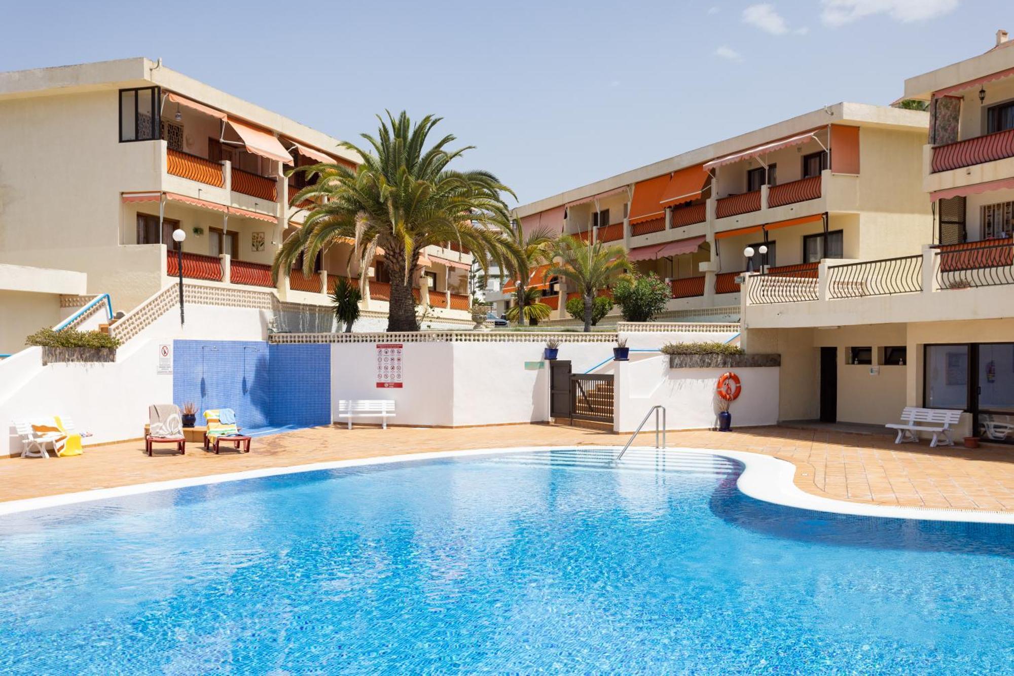Frontline Playa Las Vistas With Pool, Parking, Sea Los Cristianos  Exterior foto