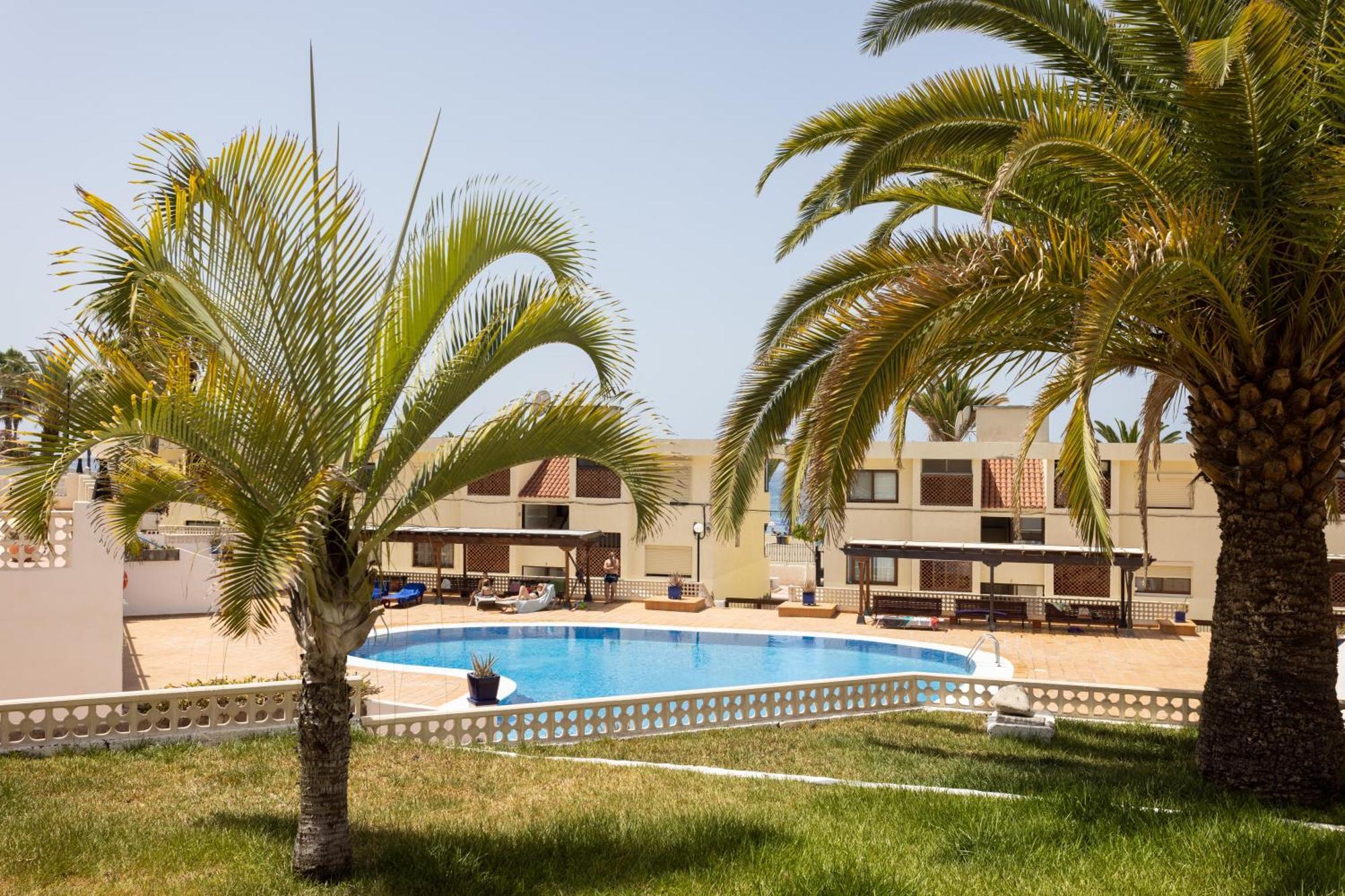 Frontline Playa Las Vistas With Pool, Parking, Sea Los Cristianos  Exterior foto